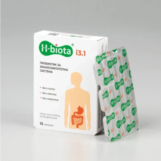 H-BIOTA Ейч-биота и 3.1 капсули х 15