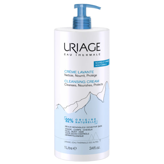 Uriage creme lavante измивен крем 1000 мл - Снимка 2 от 2