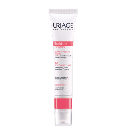 Uriage tolederm богат успокояващ крем 40 мл
