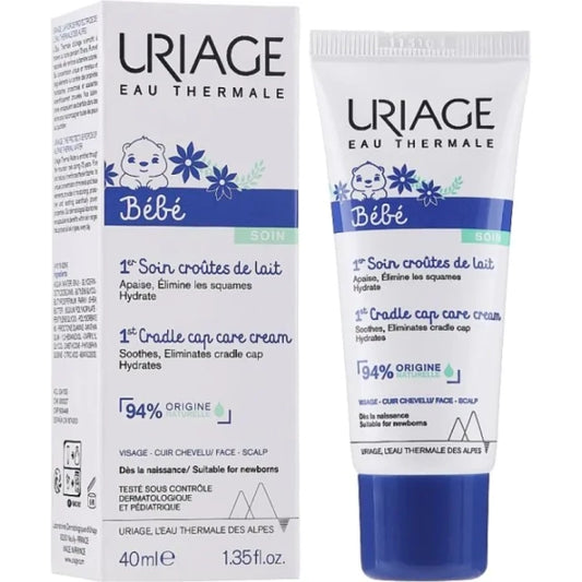 Uriage bebe soin крем при млечни крусти 40 мл - Снимка 1 от 2