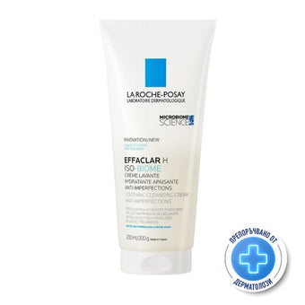 compare product La Roche-Posay Effaclar H Iso-Biome крем успокояващ почистващ 200мл. 777759