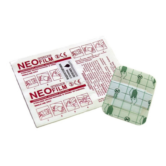 NEOPLAST Лепенка за бебешко пъпче неопласт 6х7см х 10