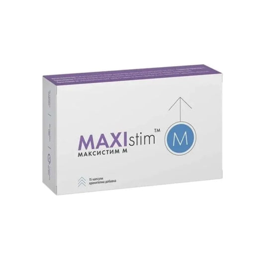 NATURPHARMA Максистим М капсули сексуален стимулант за мъже х15