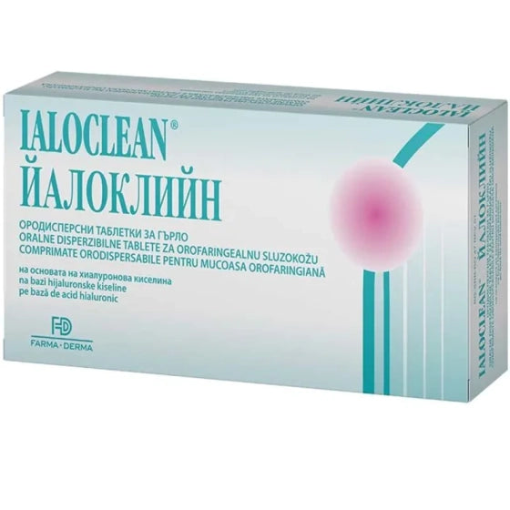 NATURPHARMA Йалоклийн ородисперсни таблетки за гърло х 30