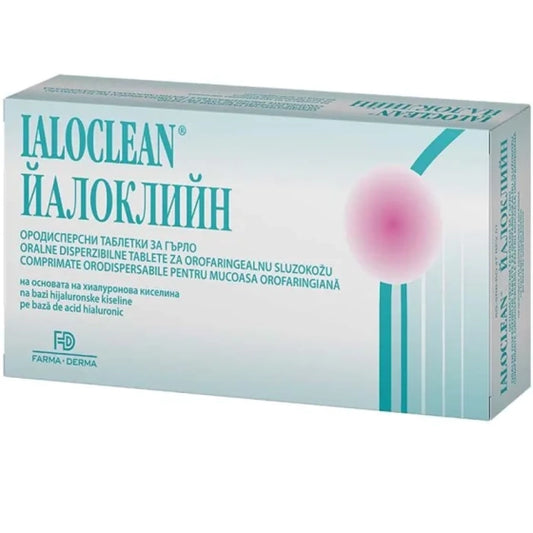 NATURPHARMA Йалоклийн ородисперсни таблетки за гърло х 30