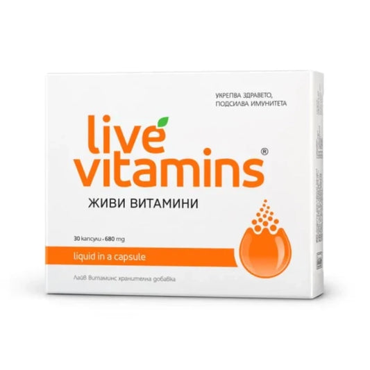 VITASLIM INNOVE Live Vitamins живи витамини капсули х30 Vitaslim Innove