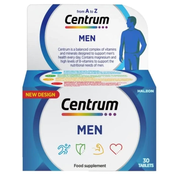 CENTRUM Центрум мултивитамини за мъже таблетки х30