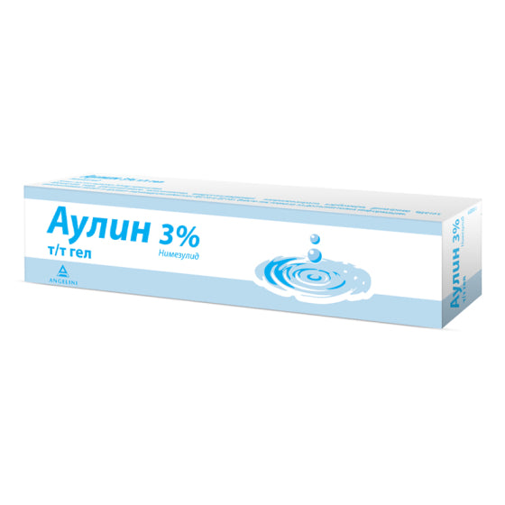 AULIN Аулин 3% гел при болка и възпаление 50гр