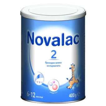 compare product Novalac 2 Мляко за кърмачета 6-12 месеца 400г