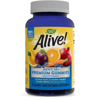 compare product Alive Мултивитамини за мъже 50+ желирани таблетки х75 Nature's Way