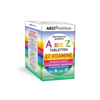 compare product Витамини и минерали от А до Я таблетки х60 Abopharma