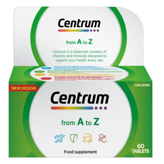 CENTRUM Центрум мултивитамини от А до Я таблетки х60