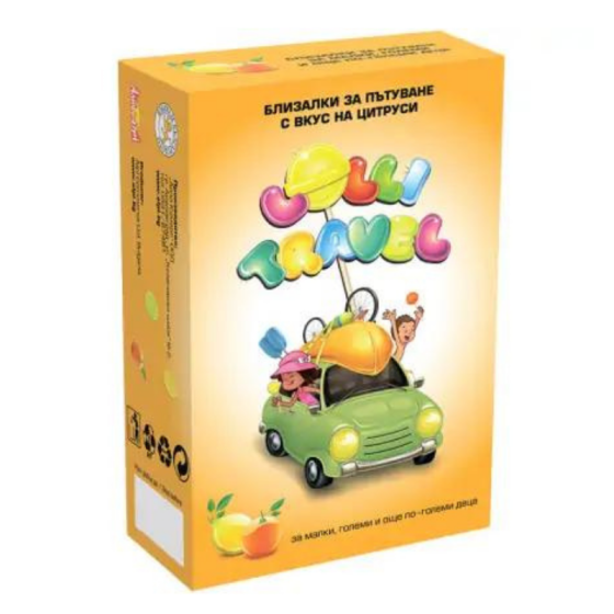 Lolli Travel близалки за пътуване плодови кутия х 3 - Снимка 1 от 2