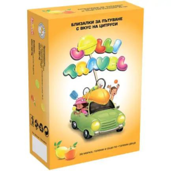 Lolli Travel близалки за пътуване плодови кутия х 3 - Снимка 2 от 2