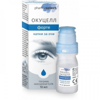 compare product Окуцел форте капки за очи при сухи очи 10мл