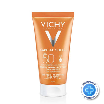 compare product Vichy capital soleil SPF50 dry touch матиращ флуид за лице 50 мл 323622