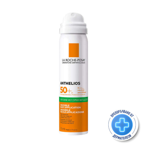 La roche-posay anthelios SPF50 спрей-мист за лице 75 мл 549530 - Снимка 1 от 2