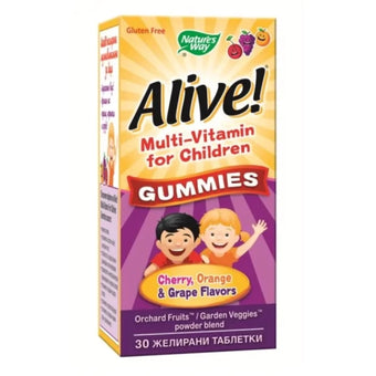 compare product Alive Мултивитамини за деца желирани таблетки х30 Nature's Way
