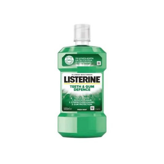 LISTERINE Вода за уста листерин teeth&gum defence mild 500 мл