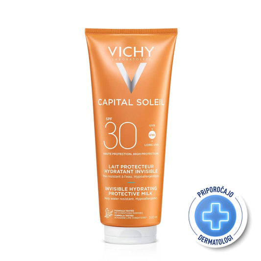 Vichy Soleil SPF 30 family мляко за лице и тяло 300 мл 321826 - Снимка 1 от 3