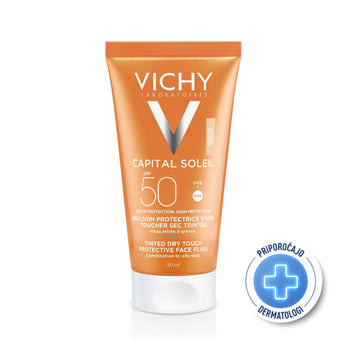 compare product Vichy Soleil SPF 50 dry touch матиращ флуид за лице с цвят BB 50 мл 325787