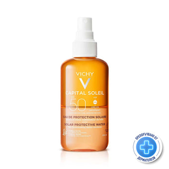 compare product Vichy Soleil SPF 50 вода за лице и тяло за подобряване на тена 200 мл 695152