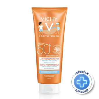 compare product Vichy Soleil SPF 50 мляко за деца за лице и тяло 300 мл 323639 голям формат