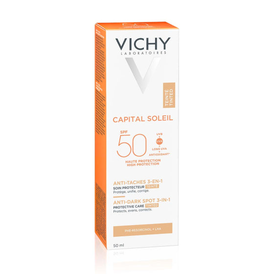 Vichy Soleil SPF 50+ крем за лице против пигментни петна 50 мл 419802 - Снимка 3 от 5