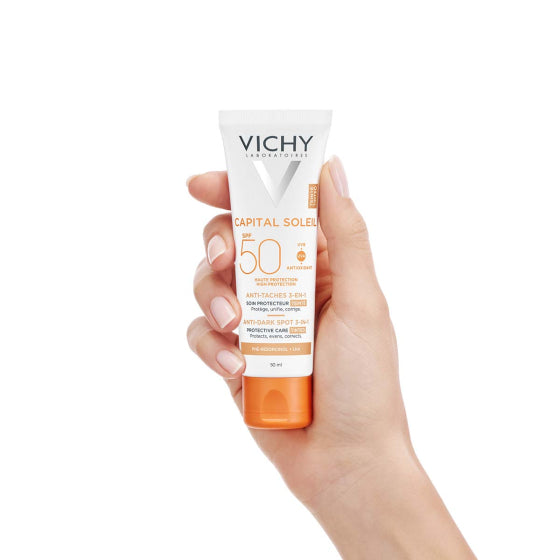 Vichy Soleil SPF 50+ крем за лице против пигментни петна 50 мл 419802 - Снимка 4 от 5