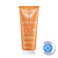 Vichy Soleil SPF 50+ мляко за лице и тяло 300 мл 322694 голям формат - Снимка 1 от 4