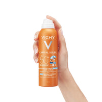 Vichy Soleil SPF 50+ спрей за деца анти-пясък 200 мл 558037 - Снимка 2 от 3
