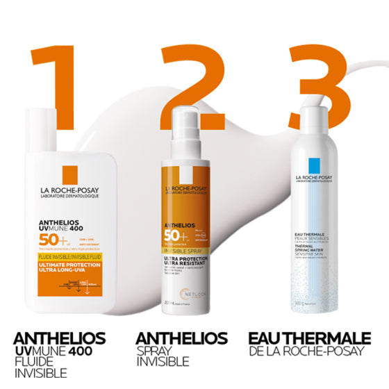La Roche-Posay Anthelios SPF 50+ uvmune 400 флуид за лице 50 мл 797597 - Снимка 8 от 9