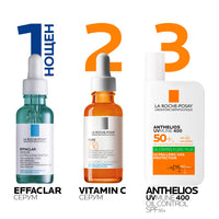 La Roche-Posay Anthelios SPF 50+ uvmune 400 oil control флуид за лице 50 мл 847292 - Снимка 6 от 8
