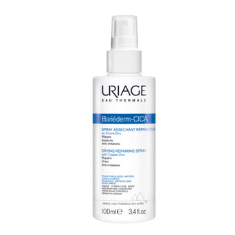 compare product Uriage Bariederm Cica подсушаващ и възстановяващ спрей с Cu и Zn 100 мл