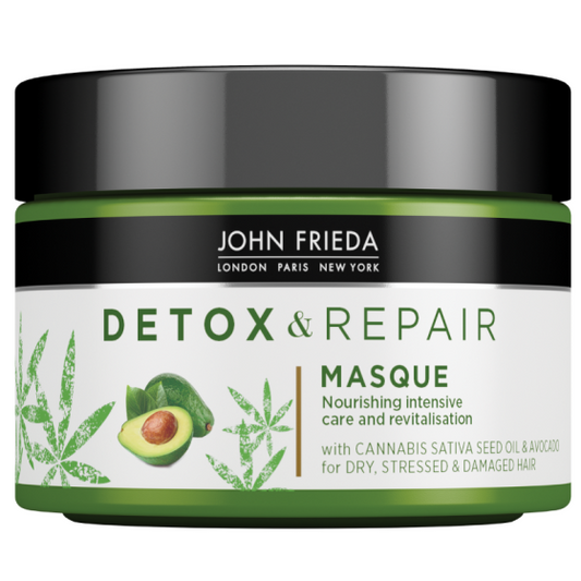 John Frieda Detox & Repair детоксикираща маска за суха коса 50 мл - Снимка 1 от 2