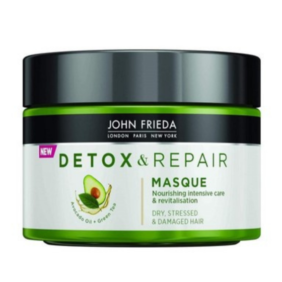 John Frieda Detox & Repair детоксикираща маска за суха коса 50 мл - Снимка 2 от 2