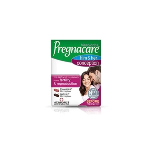 PREGNAGARE Vitabiotics pregnacare зачеване него/нея таблетки 30+30