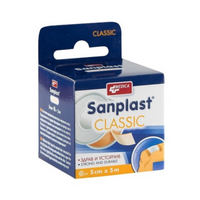 Sanplast Classic пластир със силно залепващо действие 5см./5м. - Снимка 2 от 3