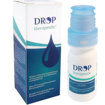 compare product Drop Therapeutic Офталмологичен разтвор за овлажняване и възстановяване на очите 10мл