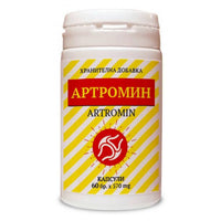 GLOBAL HEALTH LTD Артромин капсули за здрави кости и стави 570мг х60 - Снимка 1 от 2