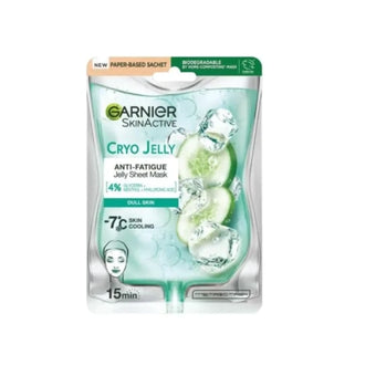 compare product Garnier Cryo Jelly хартиена маска за лице 27 г