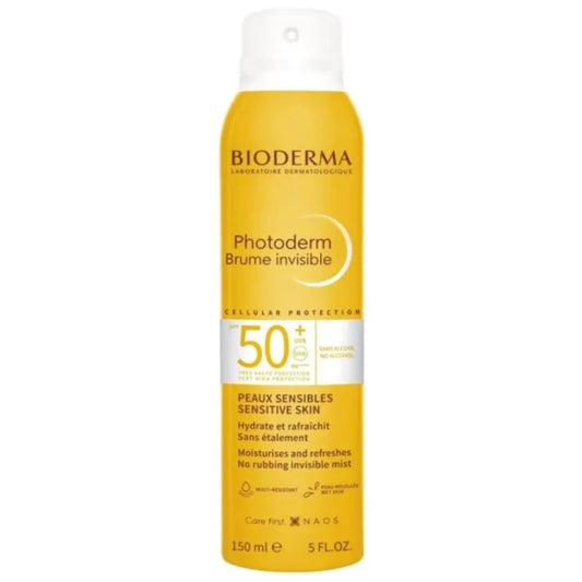 Bioderma Photoderm Слънцезащитен прозрачен спрей SPF50+ 150 мл