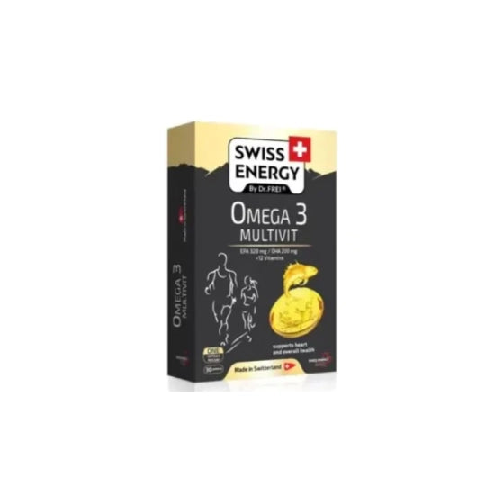 SWISS ENERGY Омега 3 мултивитамини капсули х 30 swiss energy