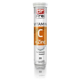 compare product Витамин C 1000 мг + Цинк ефервесцентни таблетки х 20 Dr. Frei