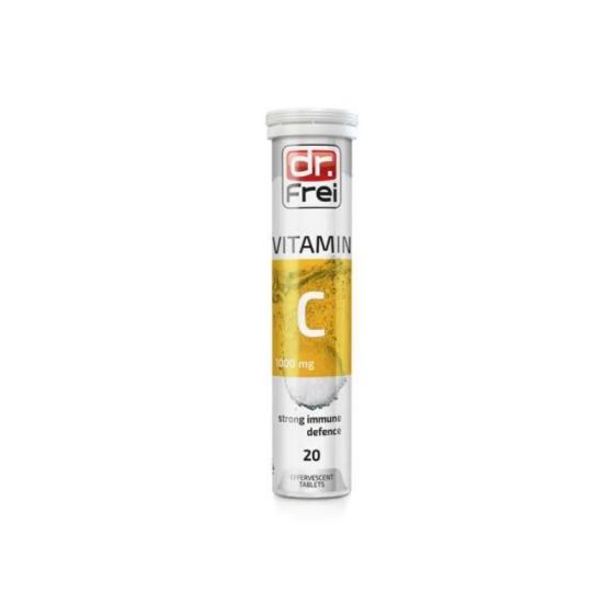 DR. FREI Витамин C 1000 мг ефервесцентни таблетки х 20 Dr. Frei