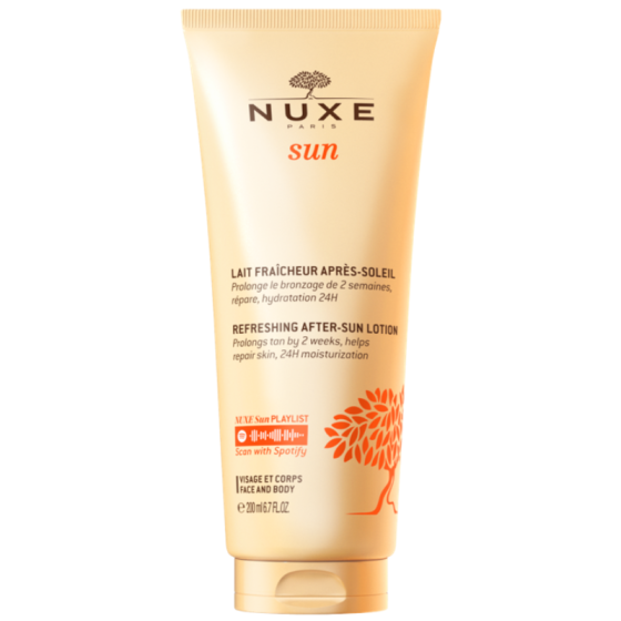 benu Nuxe Sun освежаващ лосион за след слънце 200 мл