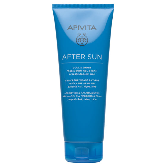 Apivita After Sun Успокояващ и охлаждащ крем за след слънце 200 мл
