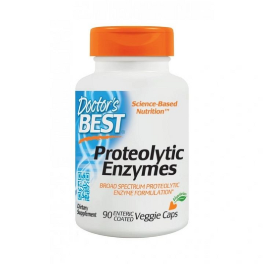 DOCTOR'S BEST Протеолитични ензими капсули х 90 Doctor's Best