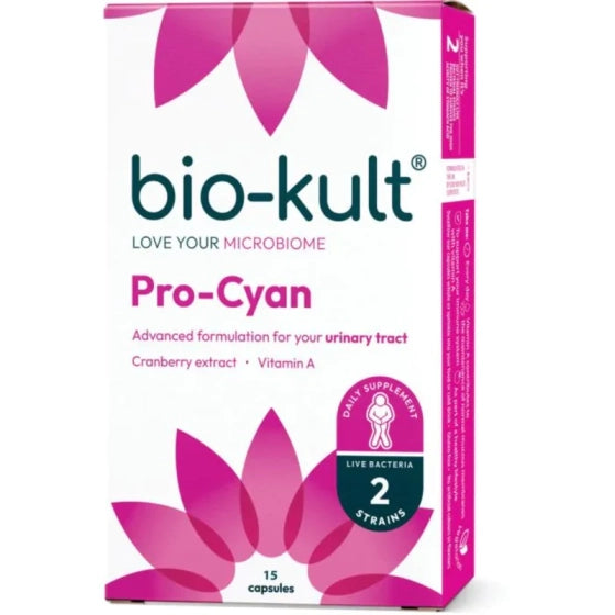 BIO-KULT Био- Култ Про Циан Пробиотик капсули при проблеми на пикочните пътища х15