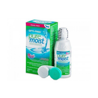 compare product Opti Free Pure Moist Разтвор за лещи 90 мл